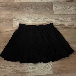 Trixxi Clothing Company Black Mini Skirt Elastic Waist Women's Size L